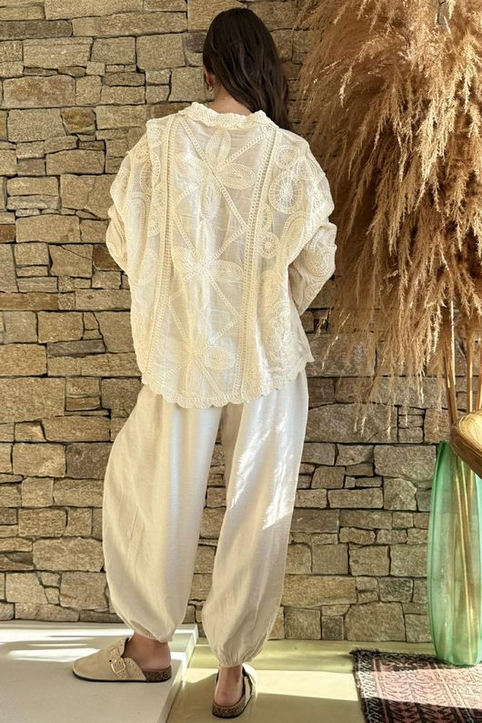 Sera Shirt Vintage Cream